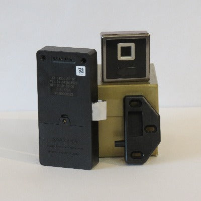 KR-12351SF-BT  Fingerprint Reader + Bluetooth RFID Cabinet Lock - Gage Safe Products