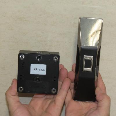 KR-S80E RFID Fingerprint / Card and Code RFID Cabinet Lock - Gage Safe Products