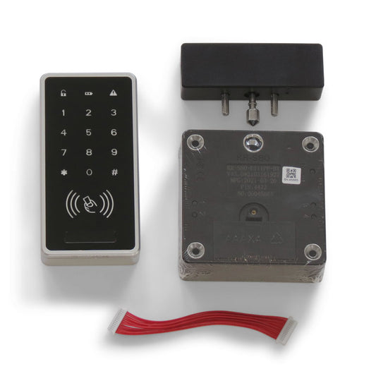 KR-S80-E110PC-BT  Numeric/RFID Reader + Bluetooth  Cabinet Lock - Gage Safe Products